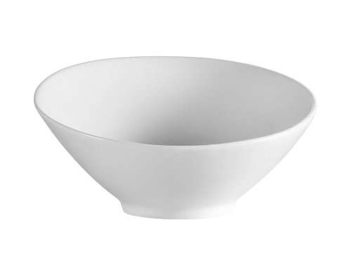 CAC China SHER-B10 Sheer 10-Inch 36-Ounce Bone White Porcelain Salad Bowl, Box of 12 4