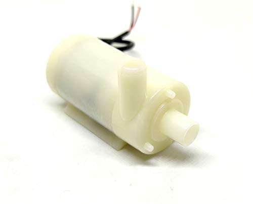 INVENTO 4pcs 3V - 12V Submersible & Non-Submersible Water DC Pump Horizontal Micro 100 Litre/hr Flow Rate For DIY Projects 6