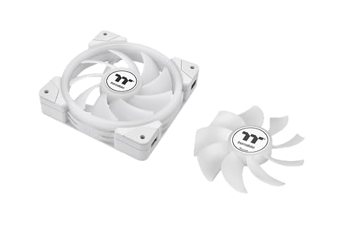 Thermaltake 16cm SWAFAN EX12 ARGB White Computer Fan, 5.4W, 50 CFM, 23dB, Compatible with Desktop, Laptop 6