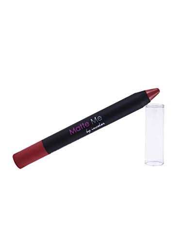 Incolor Matte Me Crayon 13 Seduction WaterProof Long Lasting Smooth Texture Lip Pencil Lipstick 2.3 Gms 6