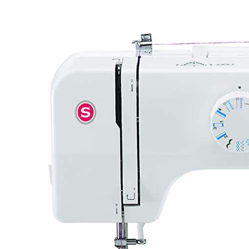 Singer Promise 1412 Automatic Zig-Zag Electric Sewing Machine with 12 Built-in Stitches (White) Metal Frame 3