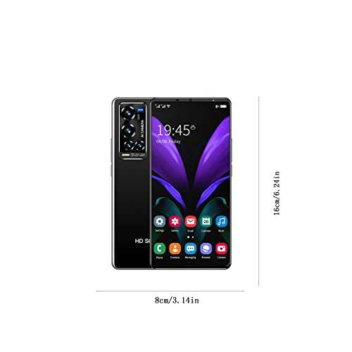 X70 Pro Smartphone LED Screen 6.1 Inch HD Android 10.0 Phone Smartphone,B 4