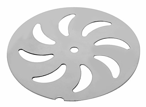 Klaxon Stainless Steel Square Bathroom Floor Drain (Chrome) (G0199IT0030) 5