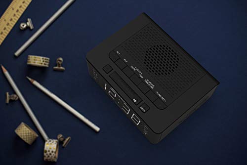 Emerson SmartSet Alarm Clock Radio with Bluetooth Speaker, Charging Station with 2 USB Ports for Iphone/Ipad/Ipod/Android and Tablets, ER100102 3