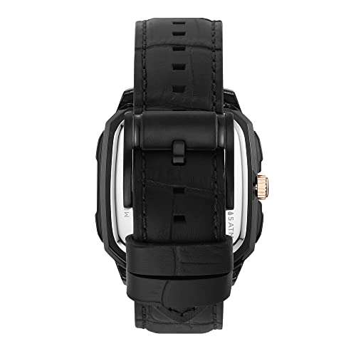 Fossil Inscription Analog Black Dial Men's Watch-ME3205 4