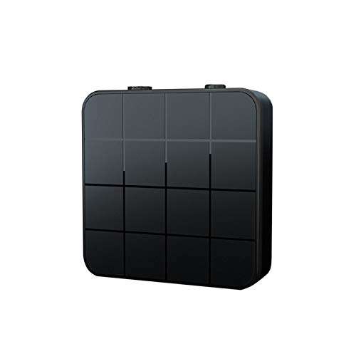 Wireless Adapter, 2 in 1 Bluetooth 5.0 Wireless Audio Receiver Transmitter Media Player Adapter Black 2