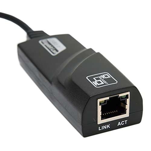 USB C to Ethernet Adapter, USB Type C to RJ45 1000Mbps Network LAN Wired Ethernet Adapter Compatible with Windows 10,8.1,8,7,XP,Vista, Mac OS 10.5 to 10.10,10.11, Linux,OS X 6