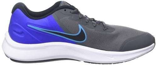 NIKE Boy's Sneaker, Iron Grey Black Blue Lightning, 36.5 EU 5