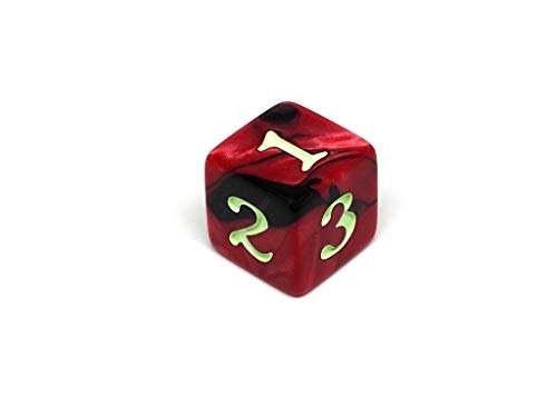 Army #7 D6 Collection - 10 Count Pack of Numbered 6 Sided Dice - D6 Perfect for Tabletop War Games, Warhammer, and RPGs 5