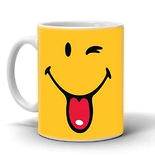 Brown Tea/Coffe Smiley Mug 2