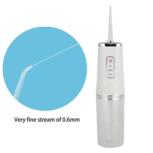 Portable Electric Dental Oral Irrigator, water flosser for teeth, Food Residues Removal White Teeth Cleaning Device 5