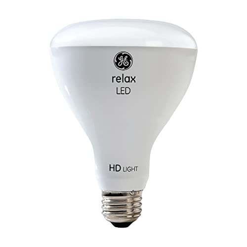 GE Relax LED Indoor Floodlight Bulbs, 10.5 Watt (65 Watt Equivalent) Soft White, Medium Base, Dimmable (4 Pack) 3