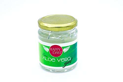 Happy Dayz Pure Aloe Vera for Glowing & Radiant Skin From Freshly Cut Aloe Plant, Organic Soothing & Hydrating Gel for Face & Body ( 190 Gm ) 4