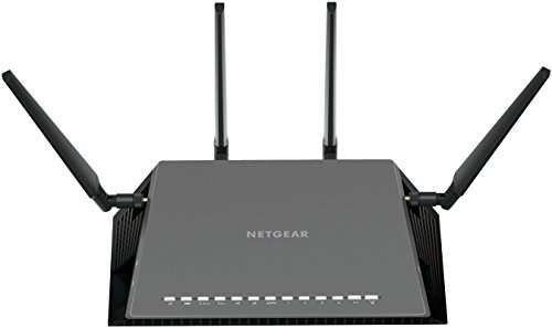 Netgear Nighthawk AC2600 Dual Band 11 AC (MU-MIMO Wi-Fi) VDSL/ADSL Modem Router for Phone Line Connections (Black) 3