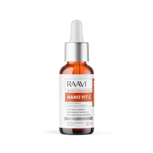 RAAVI Nano Vit C Facial Illuminating Serum | Brightens & Evens Skin Tone | Reduces Hyperpigmentation | Fast Absorbing | Reduces Dark Spots | Vegan | Non-Oily Finish | 30ml 4