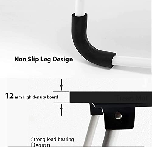 Tread Mall Multipurpose Laptop Table with Dock Stand & Non-Slip Legs Foldable and Portable Lap desk for Study & Bed& Cup Holder Bed Study Table For Home (black) 6