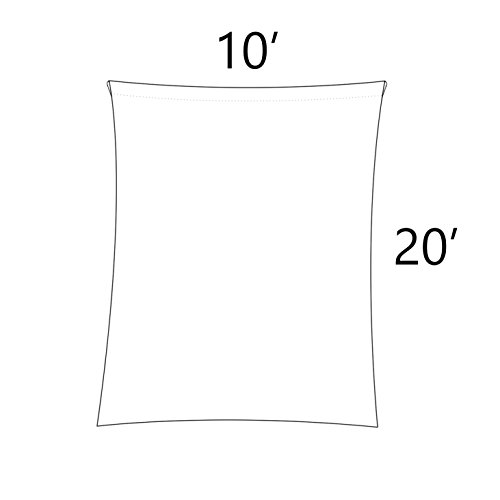 Prism Backdrop by Ravelli 10x20' White Muslin Photo Video Background, 100% Cotton, 150GSM Weight, Flocked on One Side, (9x18’ after pre-shrinkage) 6