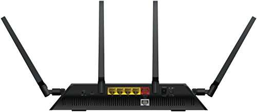 Netgear Nighthawk AC2600 Dual Band 11 AC (MU-MIMO Wi-Fi) VDSL/ADSL Modem Router for Phone Line Connections (Black) 6