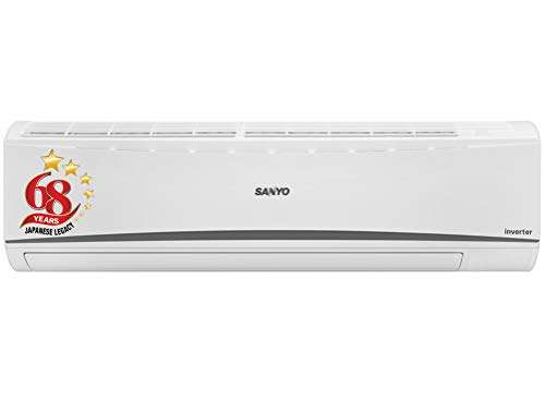 Sanyo 2 Ton 3 Star Dual Inverter Split AC (Copper, PM 2.5 Filter, 2020 Model, SI/SO-20T3SCIC White) 2
