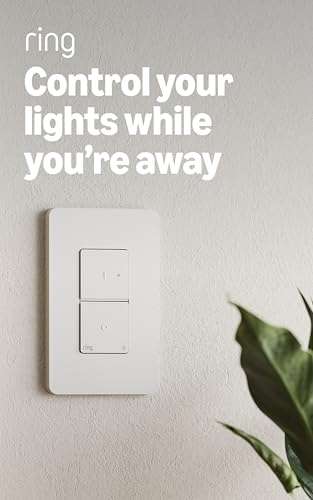 Ring Sensors: Smart Light Switch – Helps deter intruders, set routines, on Amazon Sidewalk, no base station needed, neutral wire required, single pole switch 5