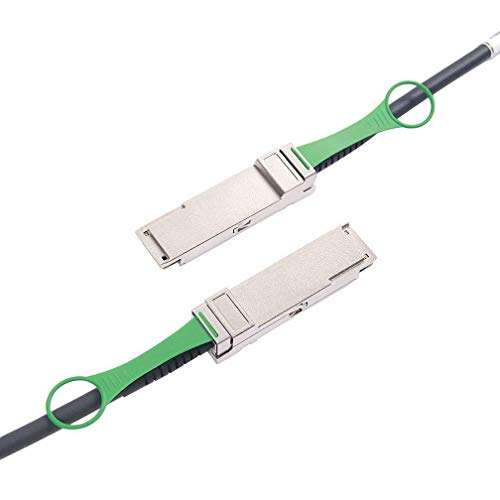 40G QSFP+ DAC Cable - 40GBASE-CR4 Passive Direct Attach Copper Twinax QSFP Cable for HPE JG327A Device, 3-Meter(10ft) 4