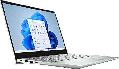 Dell Inspiron 5406 Home & Business 2-in-1 Laptop (Intel i3-1115G4 2-Core, 8GB RAM, 512GB PCIe SSD, Intel UHD, 14.0" 60Hz Touch HD (1366x768), WiFi, Bluetooth, Win 11 Home) with D6000 Dock 5