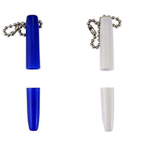 EXCEART 4pcs Portable Mini Travel Plaque and Tartar Remover with Chain Stain Eraser Dental Tooth Pick Interdental Pick Oral Hygiene Tooth Kit 6