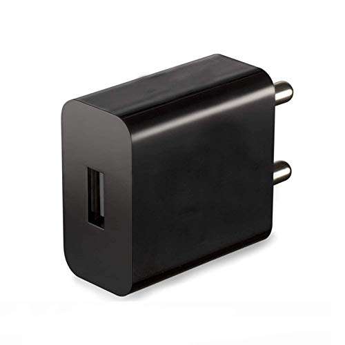 Fast Charger for Oppo A83 Charger Original Adapter Like Mobile Charger | Power Adapter | Wall Charger | Fast Charger | Android Smartphone Charger | Battery Charger | Hi Speed Travel Charger With 1 Meter Micro USB Cable Charging Cable Data Cable (2.4 Amp,RE, BLACK) 4