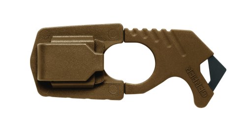 Gerber Strap Cutter, Coyote Brown [30-000132], 5 x 2.5 x 1 inches Pocket Size 3