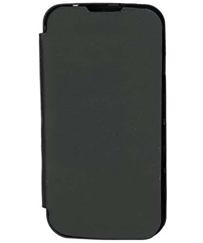 iCandy™ Synthetic Leather Flip Cover for Micromax Canvas Music A88 - Black 2
