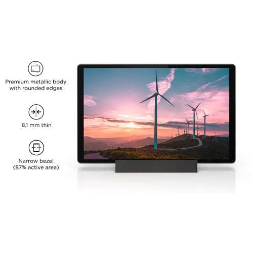 Lenovo X606V Smart Tab M10 FHD Plus (4GB RAM, 128GB Storage) Iron Grey 5