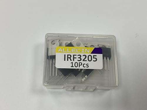 ALLECIN IRF3205 MOSFET Transistors 55V 110A IRF3205PBF N-Channel Power MOSFETS Transistor 55 Volt 110 Amp TO-220 (Pack of 10pcs) 6