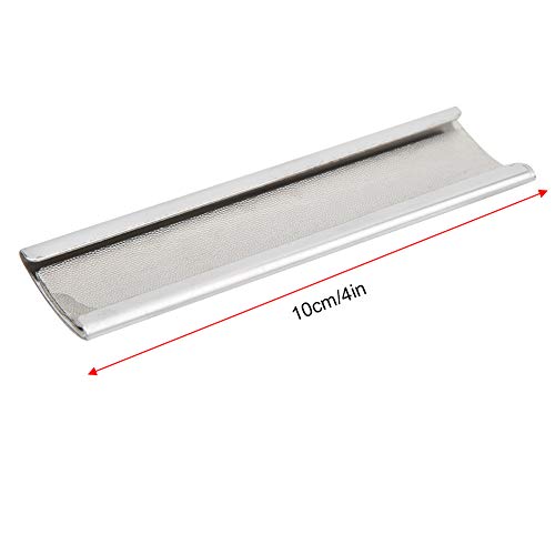 Demeras Lightweight Metal 4 Inch Snooker Durable Billiard Stick Tip Shaper Sturdy Billiard Tip Burnisher Pool Tip Repair Tool for Billiard Lover 6
