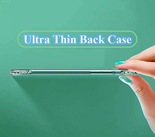 Ankirant White Back Case Cover for Samsung Galaxy S4 Bumper Crystal Clear Silicon Anti-Dust Plugs Plain Soft Flexible - Transparent TPU 3