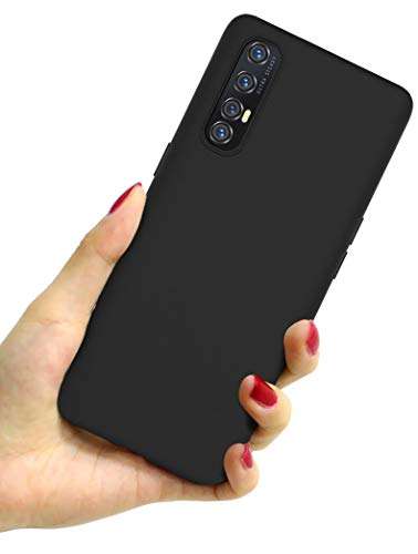 Casodon Back Cover for Oppo Reno 3 Pro - Black 3