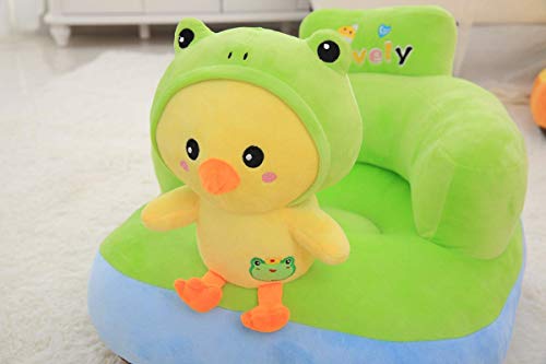 AVSHUB Baby Sofa Seat Chair Chick Shape Baby Soft Plush Cushion Sofa Seat/Rocking Chair for Kids (Green) 6