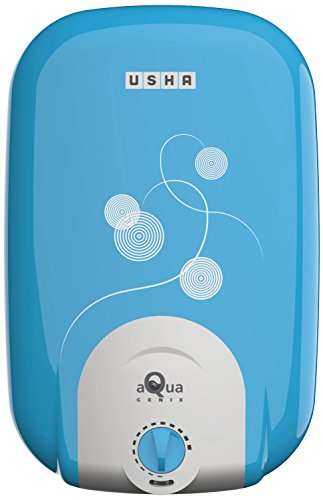 Usha Aquagenie 10-Litre 2000-Watt 5 Star Storage Water Heater (Moonflower Sky Blue) 2
