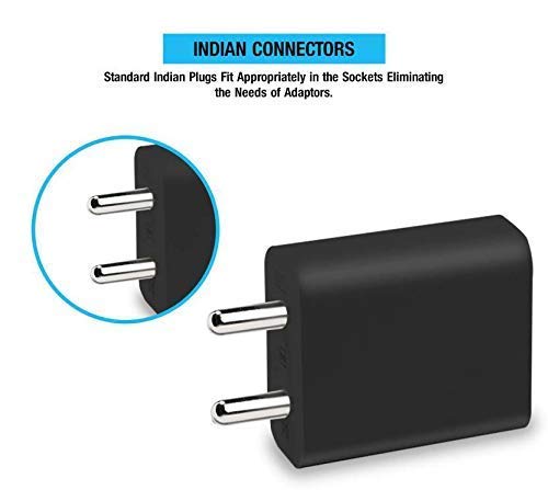 Ultra Fast Charger for Asus Zenfone 2 ZE551ML Mobile Charger | Power Adapter | Wall Charger | Ultra Fast Charger Hi Speed Travel Charger with 1m Micro USB Sync Cable (2 Amp Black) 6