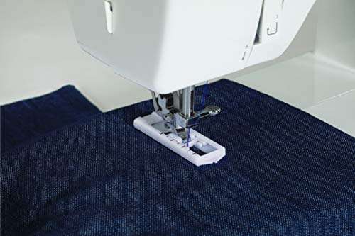 Singer Promise 1412 Automatic Zig-Zag Electric Sewing Machine with 12 Built-in Stitches (White) Metal Frame 5