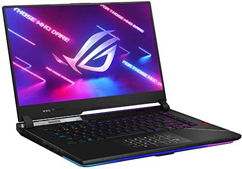 ASUS ROG Strix Scar 15.6" 2K 240Hz IPS Gaming Laptop (Intel i9-12900H 14-Core, 64GB DDR5 4800MHz RAM, 2x1TB PCIe SSD RAID 1 (1TB), GeForce RTX 3080 Ti 16GB, RGB Backlit KYB, WiFi 6, Win11P) w/Hub 5