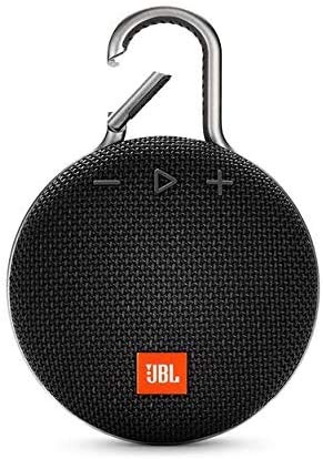JBL Clip 3 IPX7 Waterproof Portable Bluetooth Speaker Bundle with Deluxe Travel Case (Black) 6