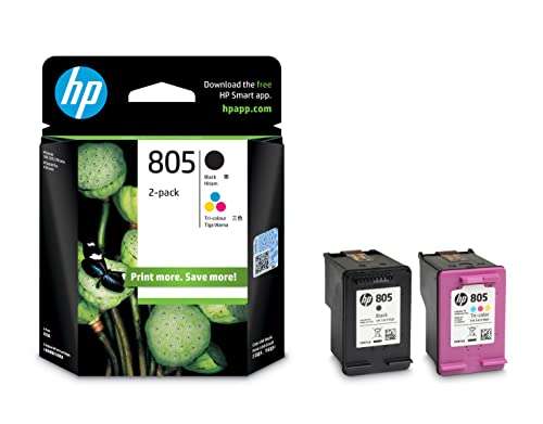 HP 805 Clr/Black Ink Crtg Combo 2-Pack 2