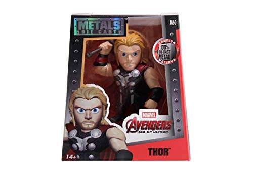 Jada Toys Marvel Metals Thor (M60) Diecast Figure, 4' 4