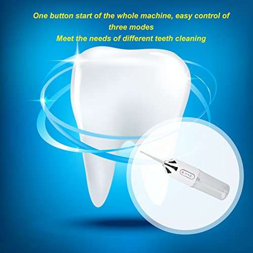 Portable Electric Dental Oral Irrigator, Water Flosser For Teeth, Dental Flosser, Oral Cavity Care White Teeth Cleaning Device 5