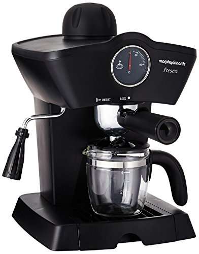 Morphy Richards Fresco 800-Watt 4-Cups Espresso Coffee Maker (Black) 2