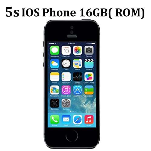 Space Grey 5s 16GB Internal Memory with Apple iPhone with 8 MP Camera 3