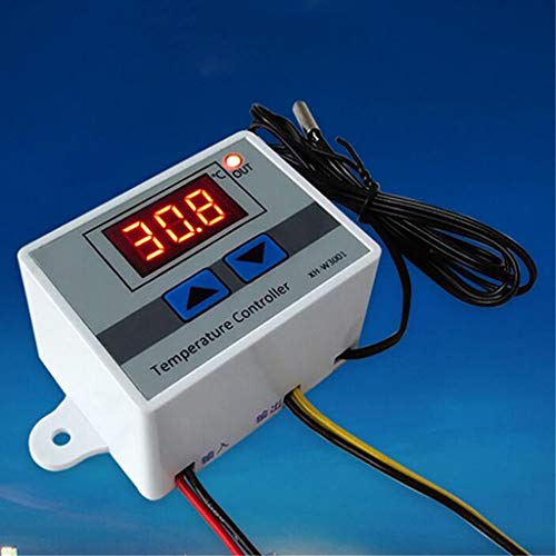 F Fityle XHW3001 Digital Display Thermostat Electronic Temperature Controller - 220V 6