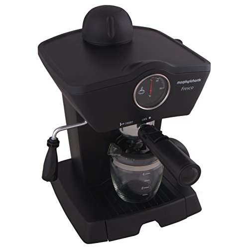Morphy Richards Fresco 800-Watt 4-Cups Espresso Coffee Maker (Black) 5