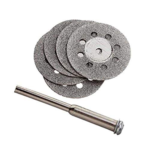 DIY Crafts Diamond Cut Off Wheel Cutting Disc Fits DIY Tools for Dremel Rotary & Other Power Tools DIY Tools Do it Your Self Tools. (Design No # 5, Pack of 5 Pcs) 2