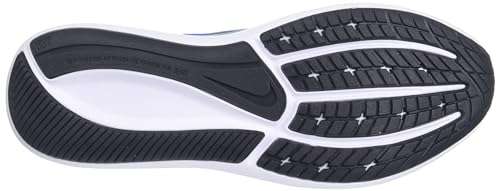 NIKE Boy's Sneaker, Iron Grey Black Blue Lightning, 36.5 EU 3